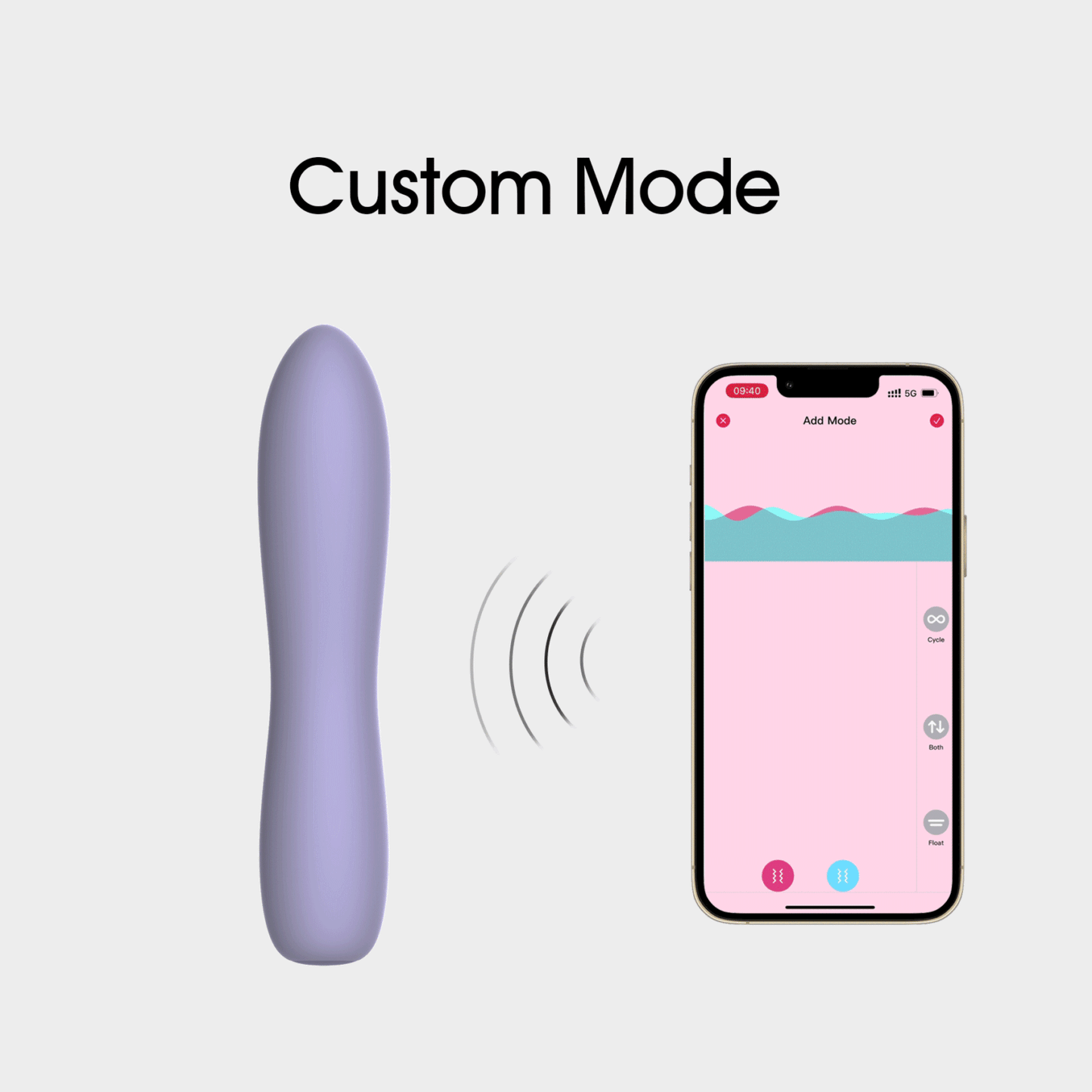 Vibrador Mini Larga Distancia Brandy