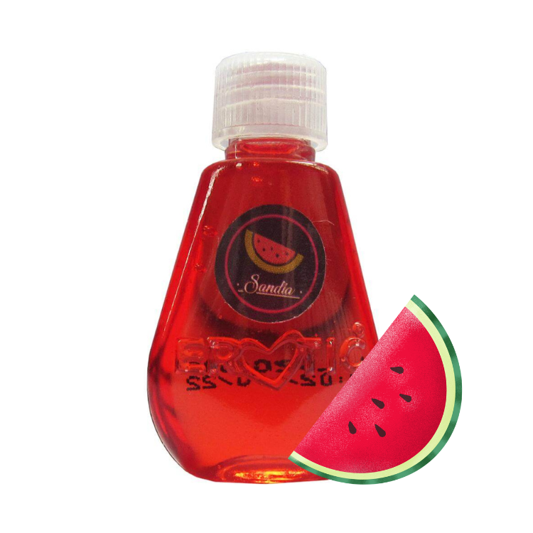 Lubricante Caliente Erotic Sensation Oil 14 ml Sandía
