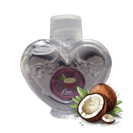 Lubricante Caliente Corazón Coco