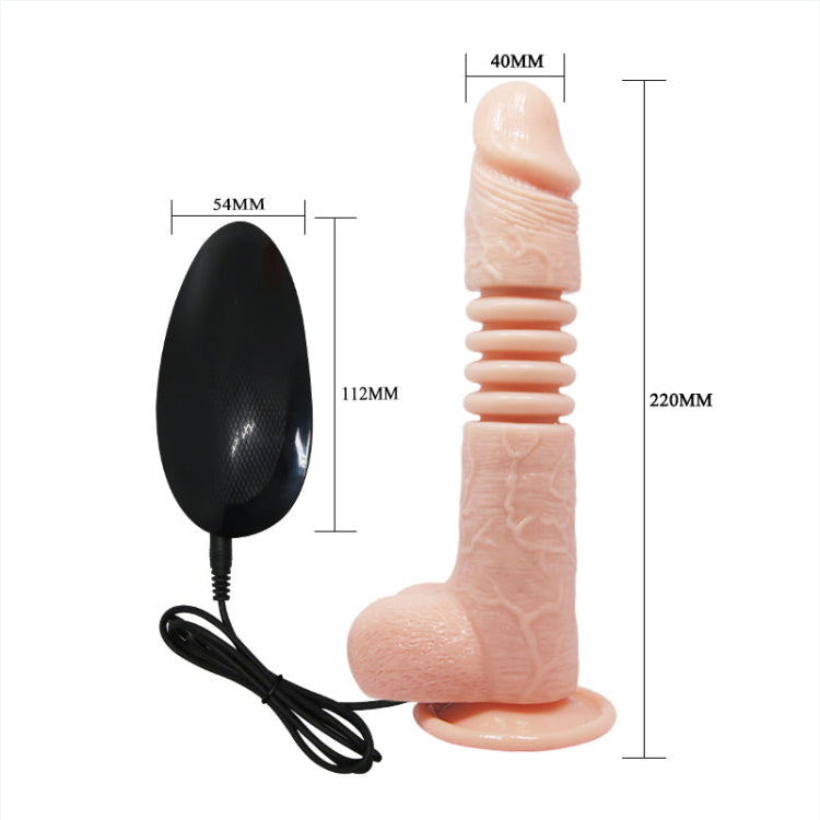 Vibrador Vaginal Rotador y Empuje