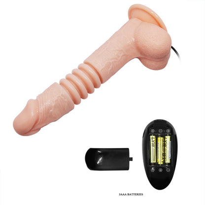 Vibrador Vaginal Rotador y Empuje