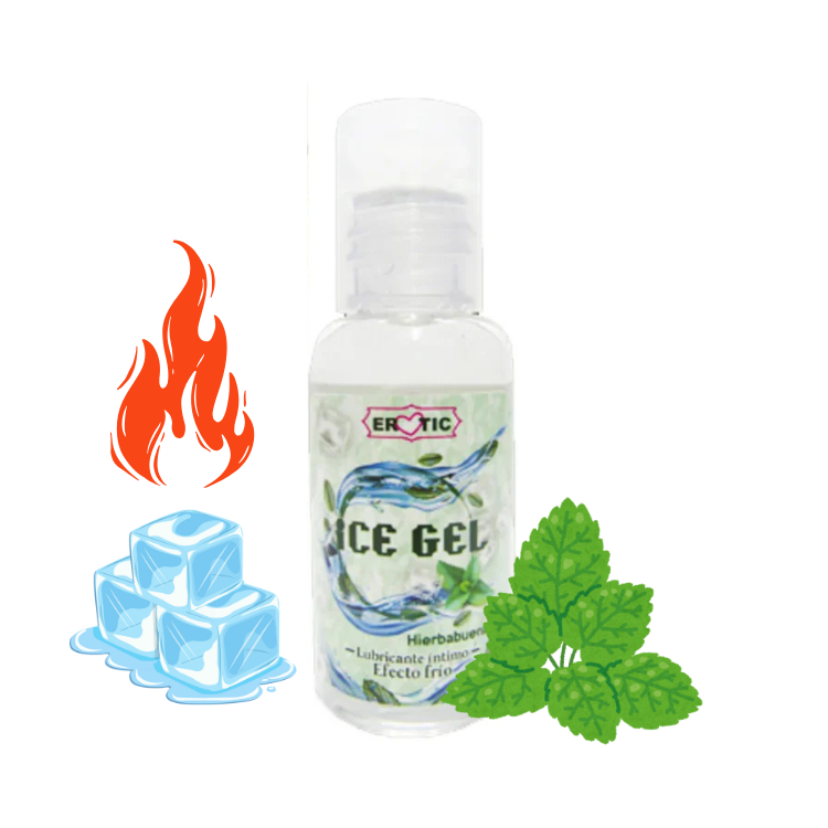 Lubricante Frío - Calor Sabor Hierba Buena 30 ml