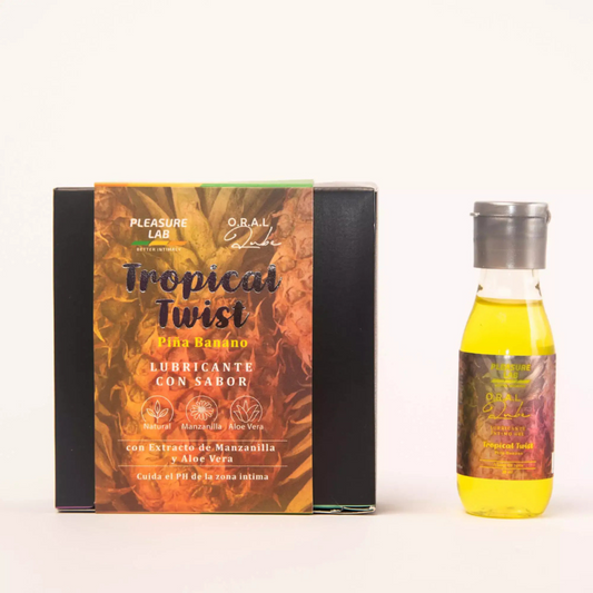 Lubricante Tropical con Sabor Piña - Banano 30 ml