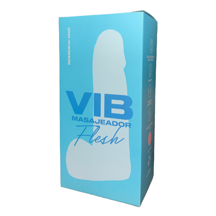 Vibrador Vaginal Realista Flesh