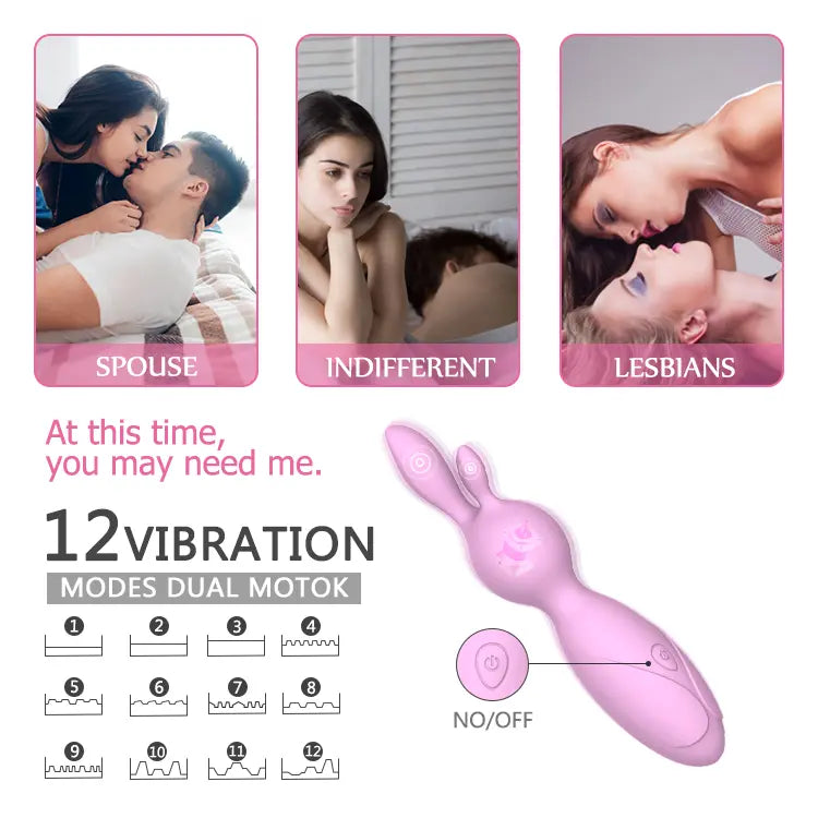 Mini Vibrador Rabbit Emily