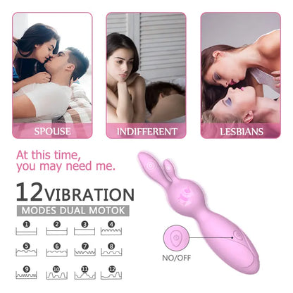 Mini Vibrador Rabbit Emily