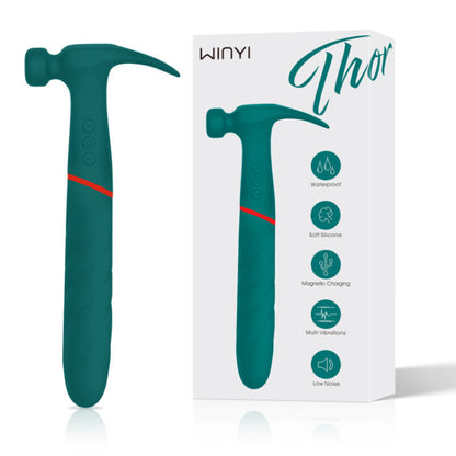 Vibrador Clítoris Vaginal Martillo de Thor