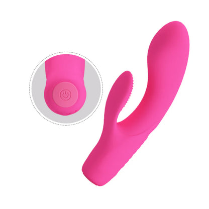 Vibrador Doble Estimulación Textura Tim