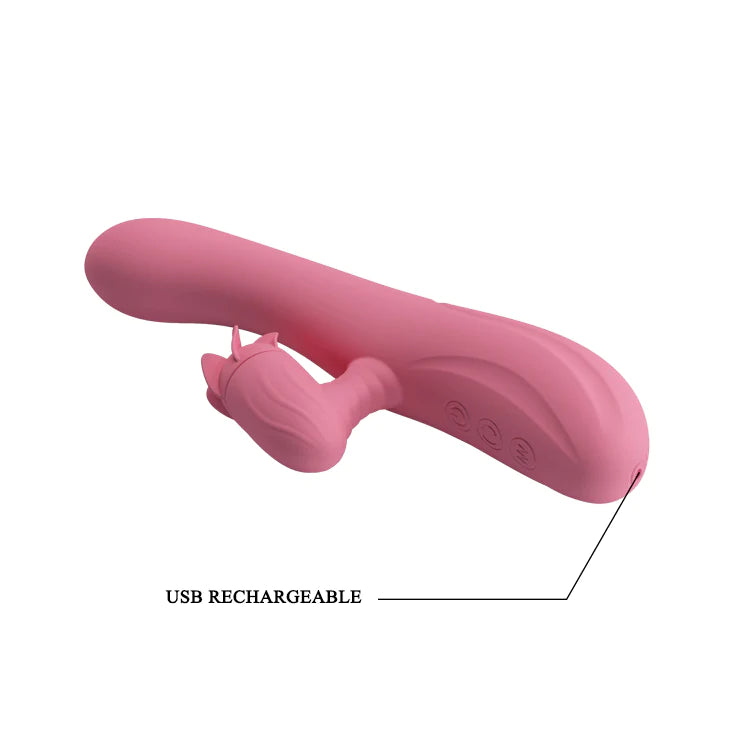 Vibrador Lengua Giratoria Gina