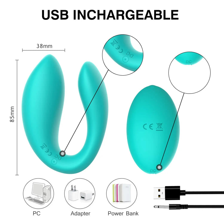 Vibrador Parejas con Control Remoto Helen