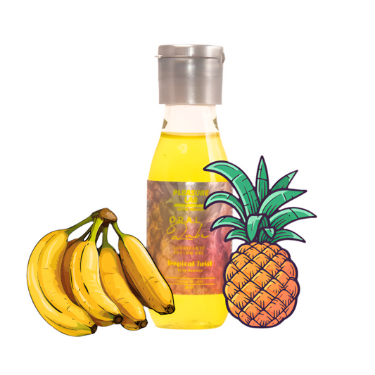 Lubricante Tropical con Sabor Piña - Banano 30 ml