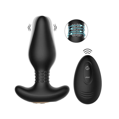 Acostumbrador Vibrador Anal con Control Carl