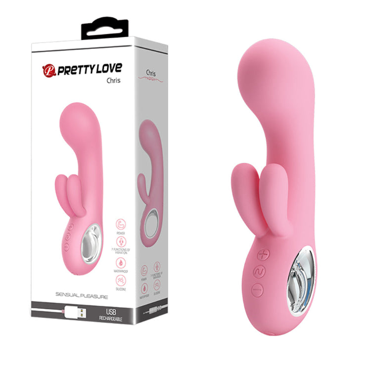 Vibrador Doble Estimulación Orejas Chris