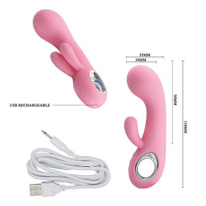Vibrador Doble Estimulación Orejas Chris