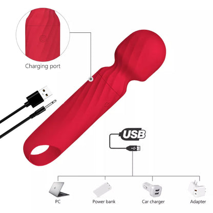 Mini Hitachi Vibrador Ladyia