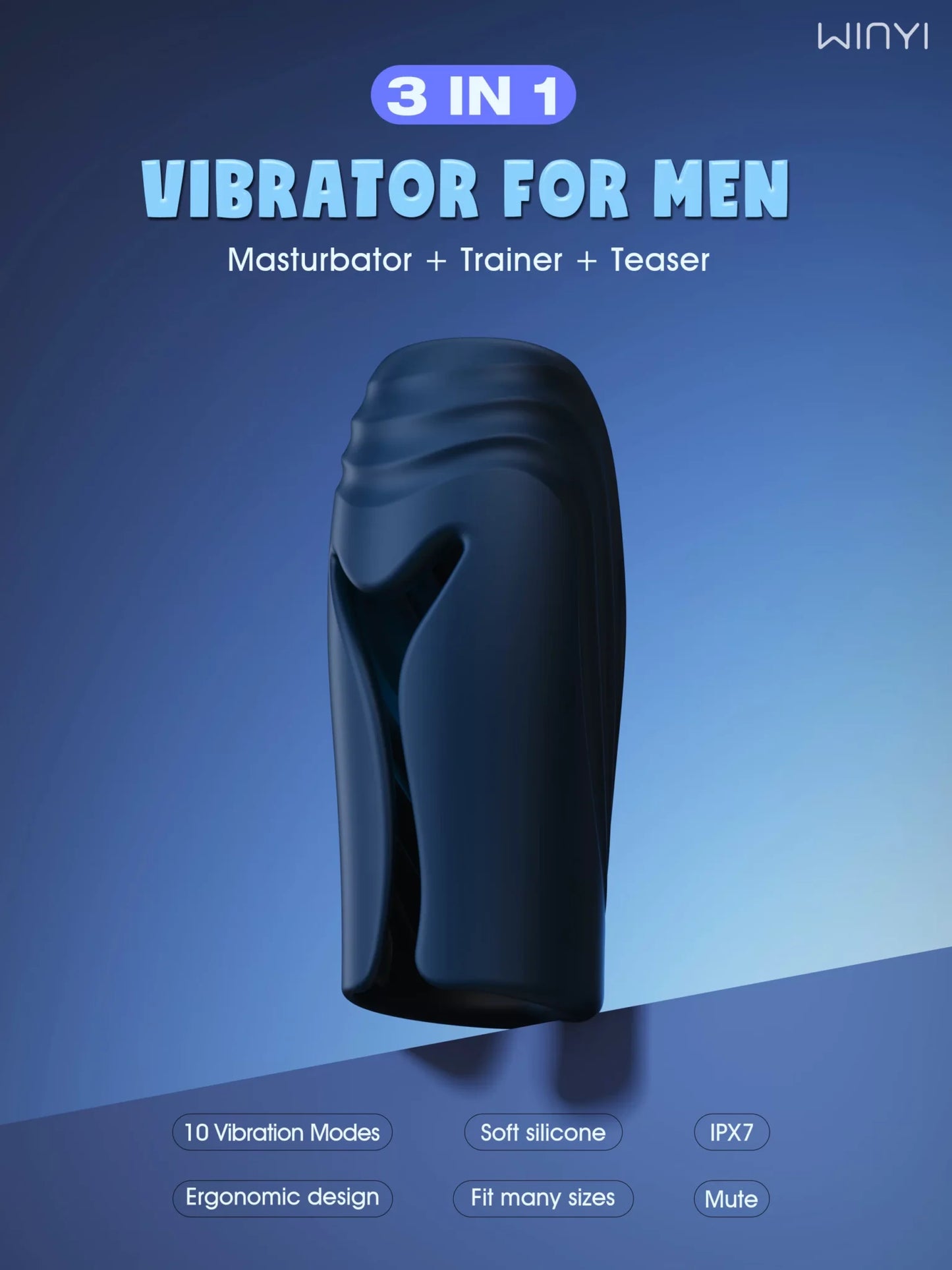 Masturbador Vibrador David