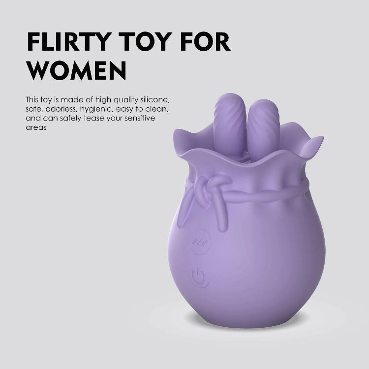 Vibrador con Movimiento Clítoris Alison Rose
