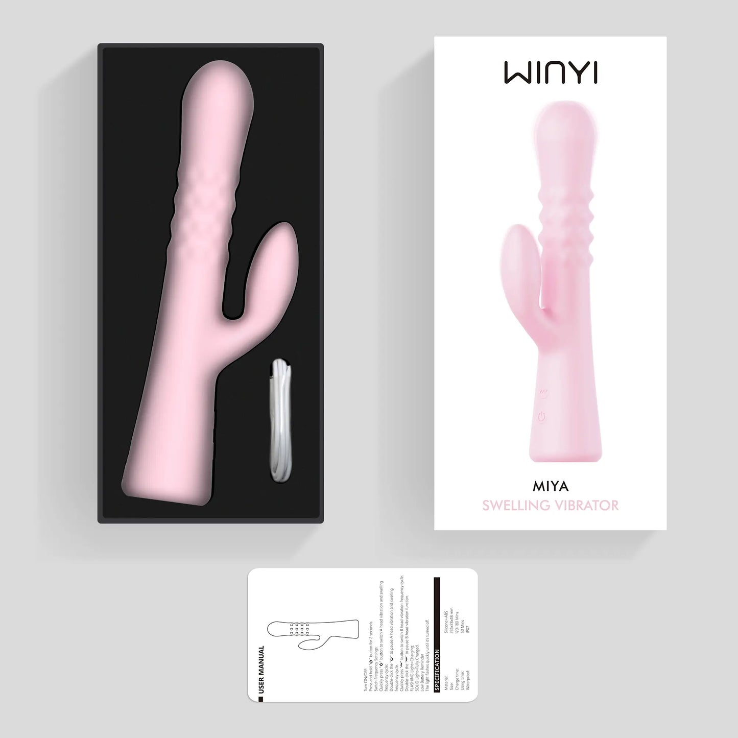 Vibrador Doble Estiulación Miya