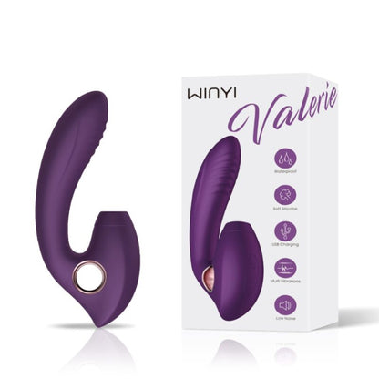 Succionador Vibrador Doble Estimulación Valerie