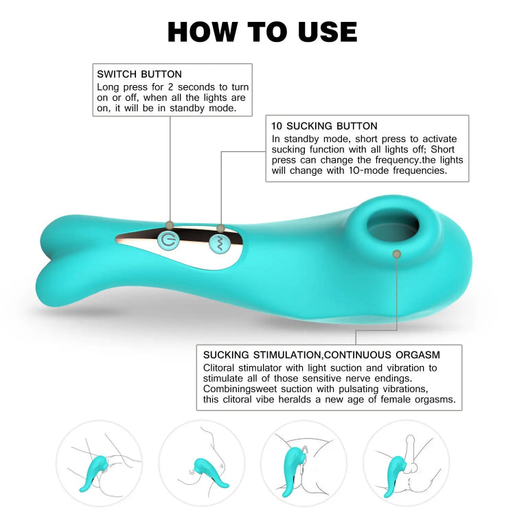 Succionador Vibrador de Clítoris Honey