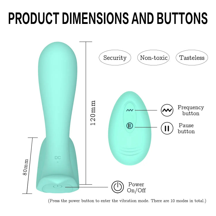 Vibrador para Panty Doble Estimulación Julia