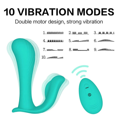 Vibrador para Panty Doble Estimulación Julia
